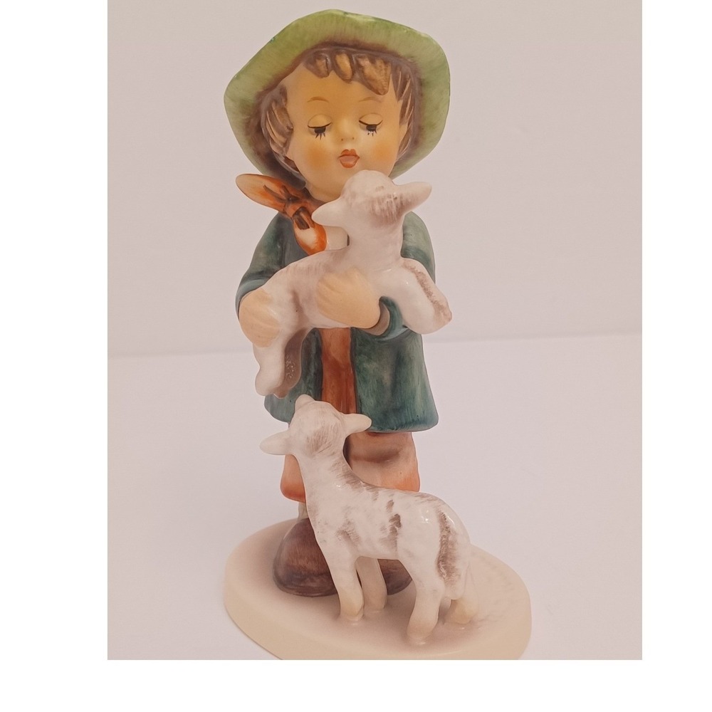 Vintage Goebel Hummel SIGNED Figurine Shepherd's Boy #64 West Germany